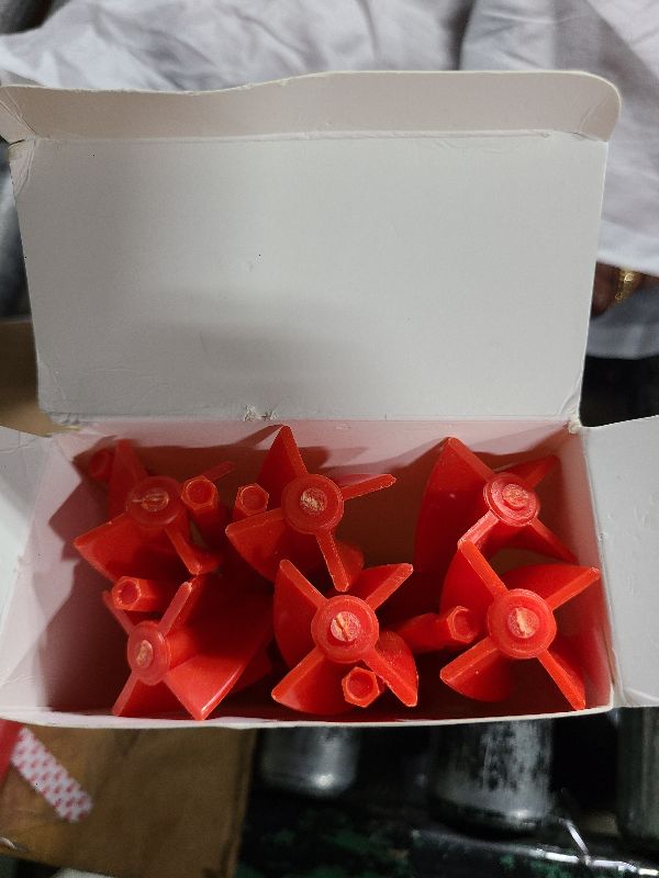 Photo 1 of 12 Pieces Paint Mixer Drill Attachment,Helix Paint Mixer Resin Drill Mixer Paint Stirrers Drill Attachment for 1 Gallon of Paint Epoxy Resin Silicone Jewelry Casting Molds (Red)