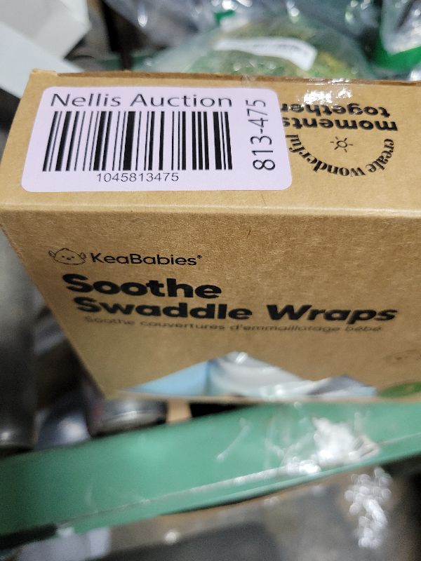 Photo 1 of 3-Pack Organic Baby Swaddle Sleep Sacks - Swaddles for Newborns, Infant 0-3 Months, Baby Girls, Boys, Soft & Snug Newborn Sleep Sack, Nursery Swaddling Blankets (ABC Land Cloud)
