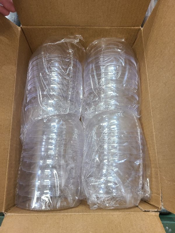 Photo 1 of 20 Pack Clear Plastic Fillable Ornament Ball 3.15''/80mm for Christmas,Holiday, Wedding,Party,Home Decor