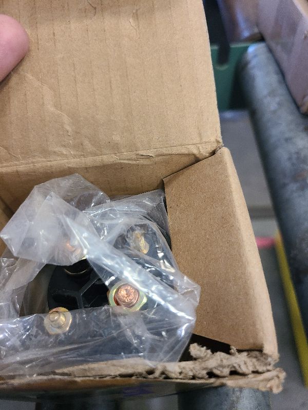 Photo 1 of 10L0L Golf Cart 48V Solenoid for EZGO RXV, 4 Terminal 150A, Replace OEM 624317, 649373