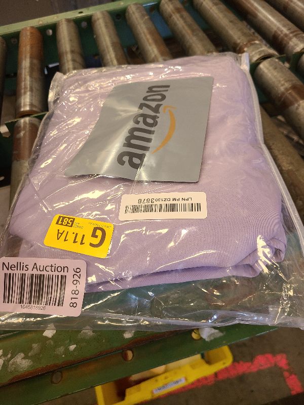 Photo 1 of 100% Blackout Window Curtain Panels for Bedroom, Heat and Full Light Blocking Drapes with Black Liner for Nursery, Thermal Insulated Solid Grommet Panels for Living Room, 42Wx63L, Lilac, 2 Panels