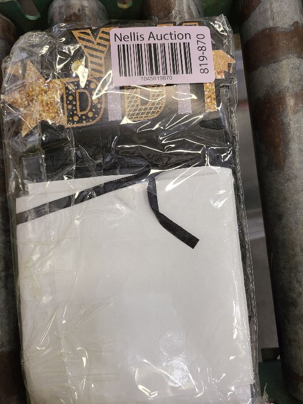 Photo 1 of 3PCS Graduation Decorations Class of 2025 Photo Banner Party Supplies - Congrats Grad We are So Proud of You Garland Decor(Black)