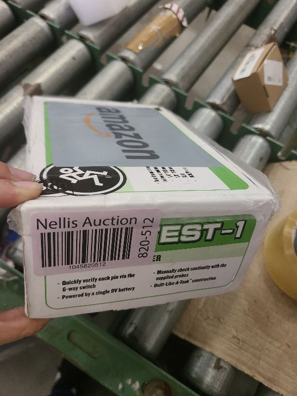 Photo 1 of Mackie Cable Tester, 5-way switch Battery-Powered Connector Test, Black, (MTest-1)