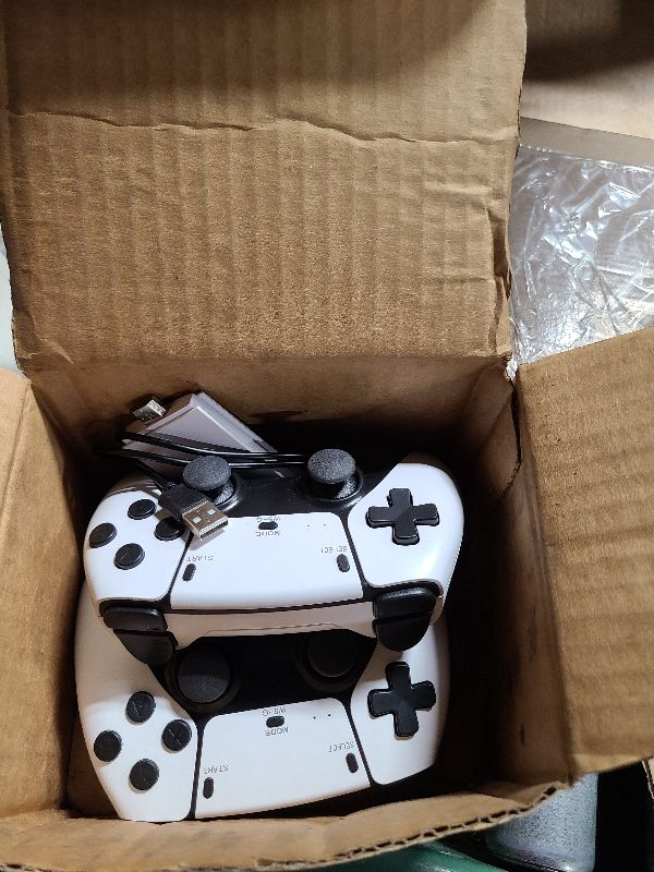 Photo 1 of 2025 Upgrade Retro Game Console Stick Pro,Built-in 23 Emulators 20,000+ Games,Retro Gaming Console 64GB TF Card,Dual 2.4GHz Wireless Controllers,Game Stick 4K HDMI Plug and Play Video Games for TV