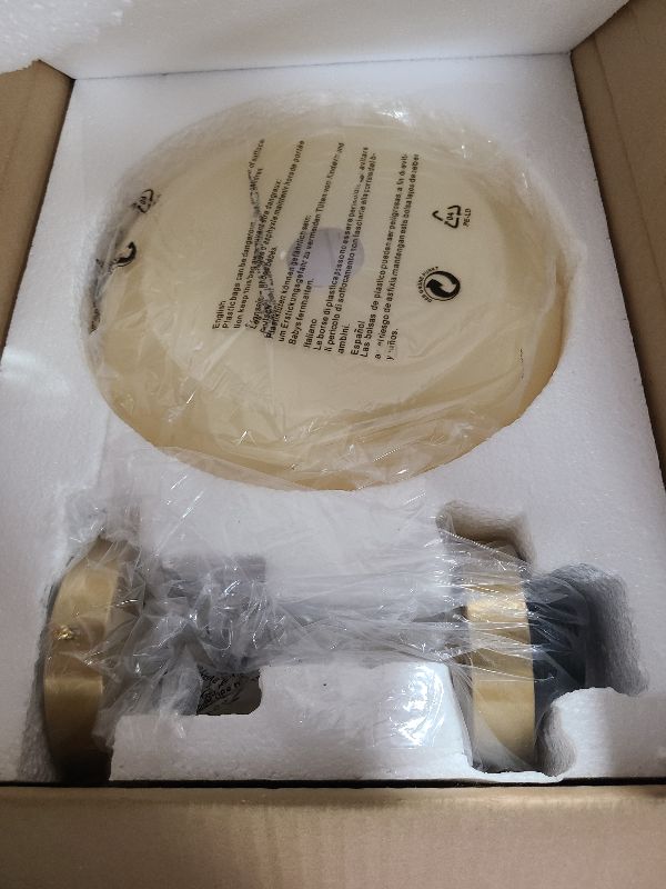 Photo 1 of Qufute mid Century Ceiling Light Milk Glass Ceiling Light fixtures Glassshade Gold Modern Semi Flush Mount Ceiling Light, Globe Glass Ceiling Lamp Hallway Dining Room Kitchen