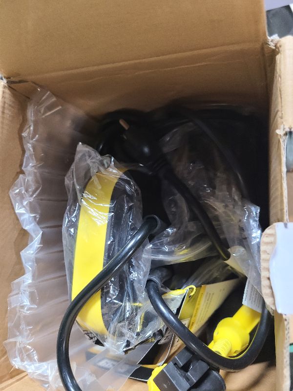 Photo 1 of 6699 Utility Pump Submersible Sump Pump with Adjustable Float Switch 2000GPH High Flow Easy to Drain Clean/Dirty Water for Pools Garden Ponds Hot Tubs Rain Barrels