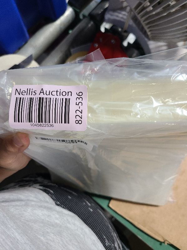 Photo 1 of 100 Pack Thermal Laminating Pouches 10 Mil Clear Laminating Sheets Plastic Laminating Paper Hot Glossy Laminator Pouches Office Laminating Supplies for Letter Photo Card ID Badge, 9 x 11.5 Inches