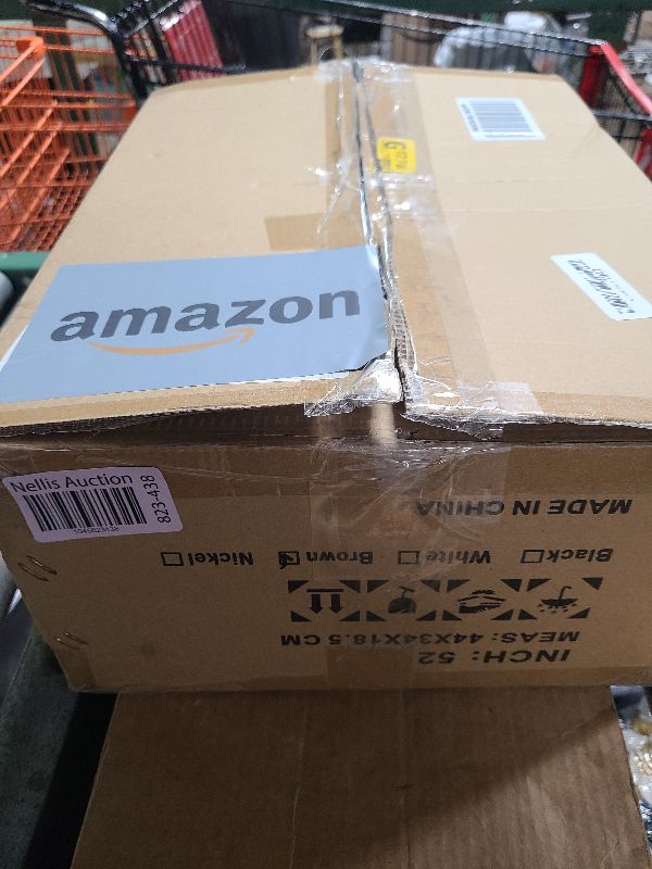 Photo 1 of JSAITEE 52 Inch Smart Ceiling Fan with Lights, Remote & App Control, DC Reversible Motor, 8 Speeds Quiet 35dB, 3CCT Dimmable LED, Low Profile Modern Ceiling Fans for Bedroom Living Room, Brown