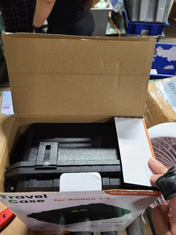 Photo 1 of Auarte [Super Hard] Carrying Case for Nintendo Switch 2 / OLED/Switch 1, All in One Professional Waterproof Travel Storage Bag for Switch 2 Console, Pro Controller & Accessories