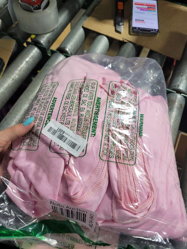 Photo 1 of 10ft x 10ft Pink Backdrop Curtain for Parties Light Pink Wrinkle Free Backdrop Drapes Panels for Baby Shower Wedding Birthday Photo Gender Reveal Photography Polyester Fabric Background Decoration