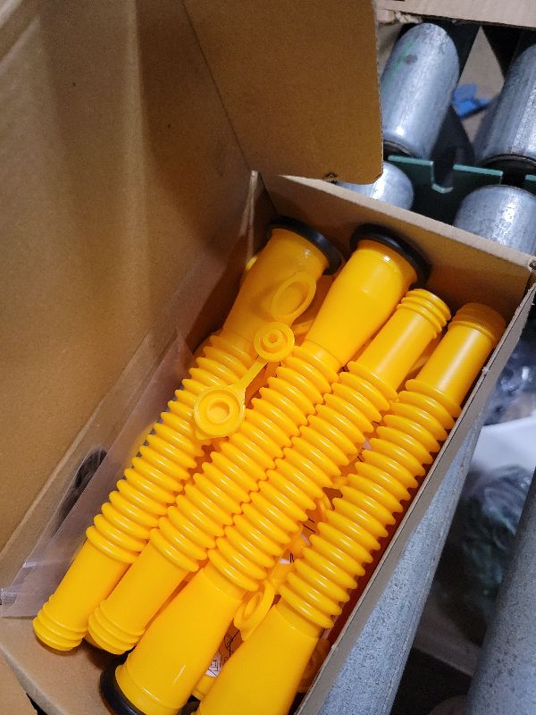 Photo 1 of 33 Pcs Gas Can Spout Replacement Kit,Gas Can Spout Replacement Fits 5 Gallon Gasoline Cans,with Flexible Nozzles,Screw Collar Gas Caps for Fuel Transfer Tanks