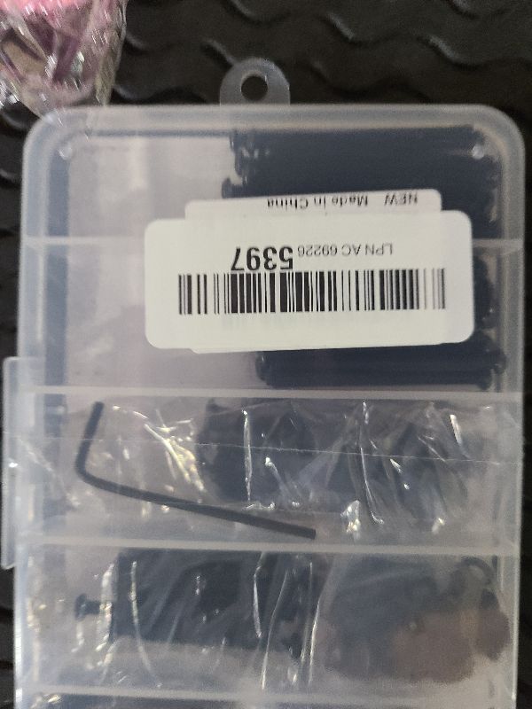 Photo 1 of 305 Pieces M3 x 30/35/40/45/50mm Button Head Socket Cap Screws Nuts Washers Set Black, Sutemribor M3 Long Screws, M3 Black Screws Nuts Washers Assortment Kit, 10.9 Grade Alloy Steel, Fully Threaded