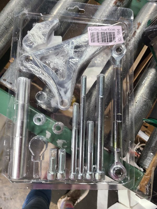 Photo 1 of 1 Set SHLPDFM SBF Polished Aluminum Alternator Bracket Kit Compatible with SBF Small Block Ford 289 302 347 5.0L