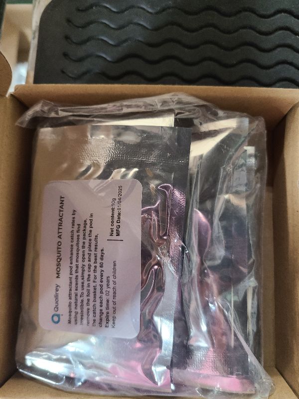 Photo 1 of 12 Pack Mosquito Attractant in Bulk, Lure for Bug Zapper Bait Refill Compatible with All Mosquito Trap Enhances Catch Rates for Indoor Outdoor Traps, Safe and Long Lasting