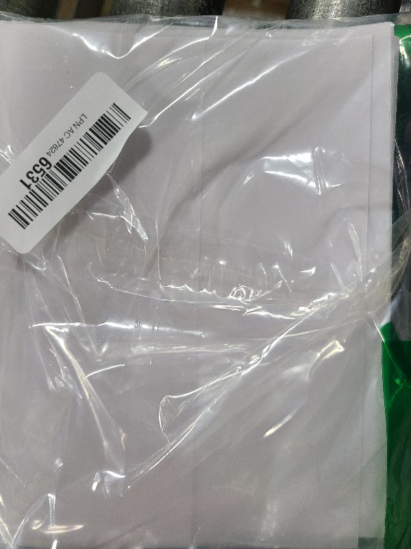 Photo 1 of 100 Pack Vellum Jackets for 5x7 Invitations, Pre-Folded Bulk Transparent Paper Envelope Liners for Wedding Cards and Scrapbooking