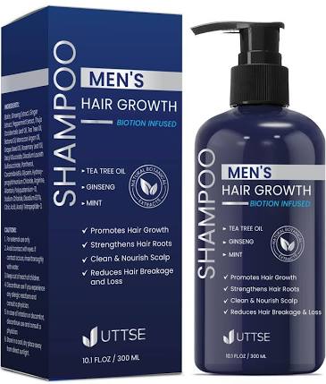 Photo 1 of 
Visita la Tienda, Uttse
Uttse
Visita la Tienda
4.3
4.3 de 5 estrellas
(1,198)
Biotion Champú para el crecimiento del cabello para hombres: champú espesante natural con aceite de árbol de té, menta de ginseng para pérdida de cabello y adelgazamiento del c