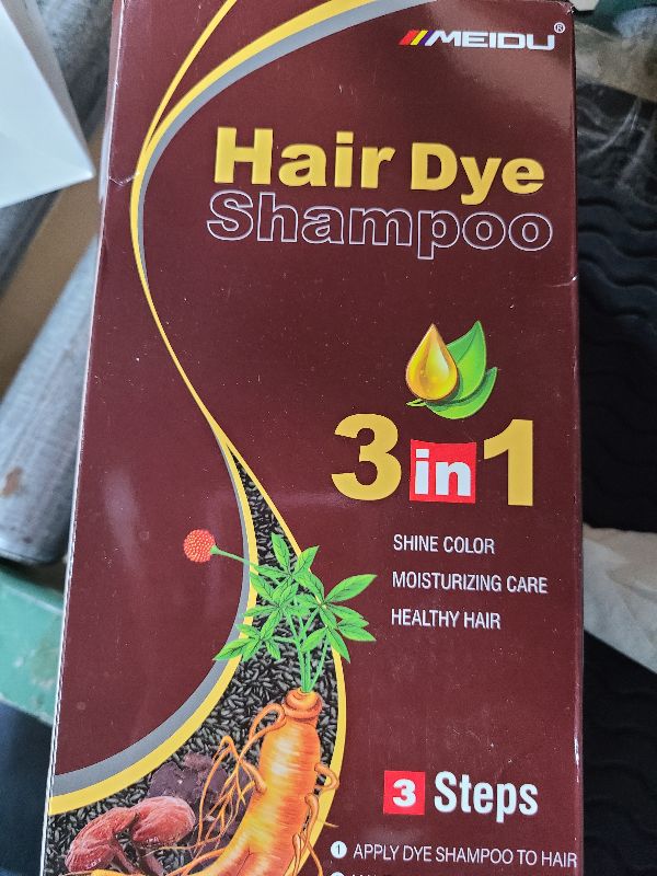 Photo 1 of 4.3 out of 5 stars
(4,736)
Dark Brown Hair Color Shampoo for Gray Hair 500ML Instant Hair Dye Shampoo for Men & Women-3 in 1 Color Shampoo