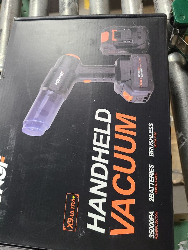 Photo 1 of  Aspiradora portátil inalámbrica para automóvil, succión y soplador de alta potencia de 35000 PA, aspiradora de mano inalámbrica para automóvil, hogar, oficina, mascota (negro) 