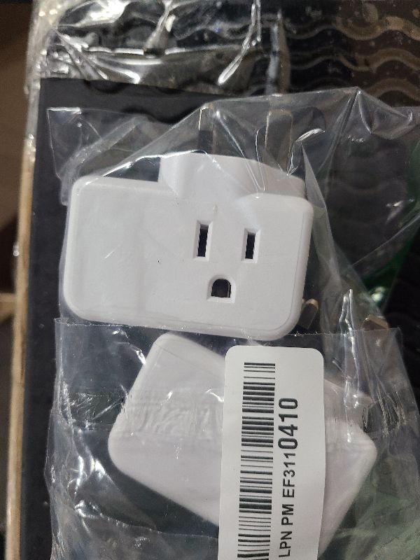 Photo 1 of 2 Pack European Travel Plug Adapter, One Beat International Power Adapter with 3 Outlets 3 USB Ports(1 USB C), Type C Plug Adaptor for US to Europe Italy Spain France Germany Iceland Travel Essentials