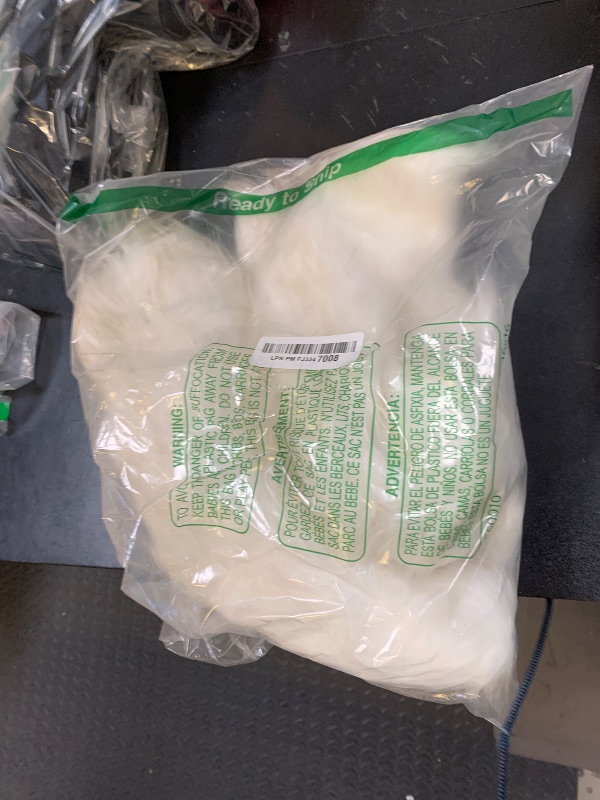 Photo 1 of *USED/DIRTY** XEPST Faux Fur Fuzzy Leg Warmers Furry Boot Covers for Women, Warm Fuzzy Boot Cuff Boot Sleeves Leg Warmers for Party Costumes - White