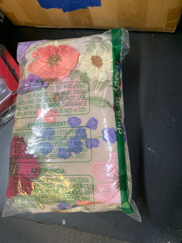 Photo 1 of Women's 3D Floral Embroidery Dress Ruffle Sleeve Fishtail Lace Bodycon Party Cocktail Mini Dress (US, Alpha, Small, Regular, Regular, Apricot)