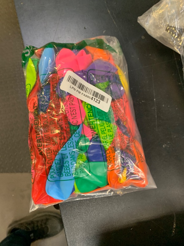 Photo 1 of 100 PCS Balloons, 12 Inch Assorted Colors Balloon & 10 Kinds of Color Balloons, Latex Balloon Bulk for Birthday, Baby Shower, Wedding, Family Party.