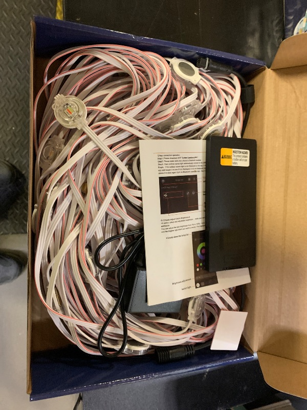 Photo 1 of 150FT Permanent Outdoor RGB Lights,Waterproof Smart LED Eaves Lights?permanent outdoor light with App/Remote Control,Music synchronisation?for House,Halloween,Roof,Garden,Christmas Decorations