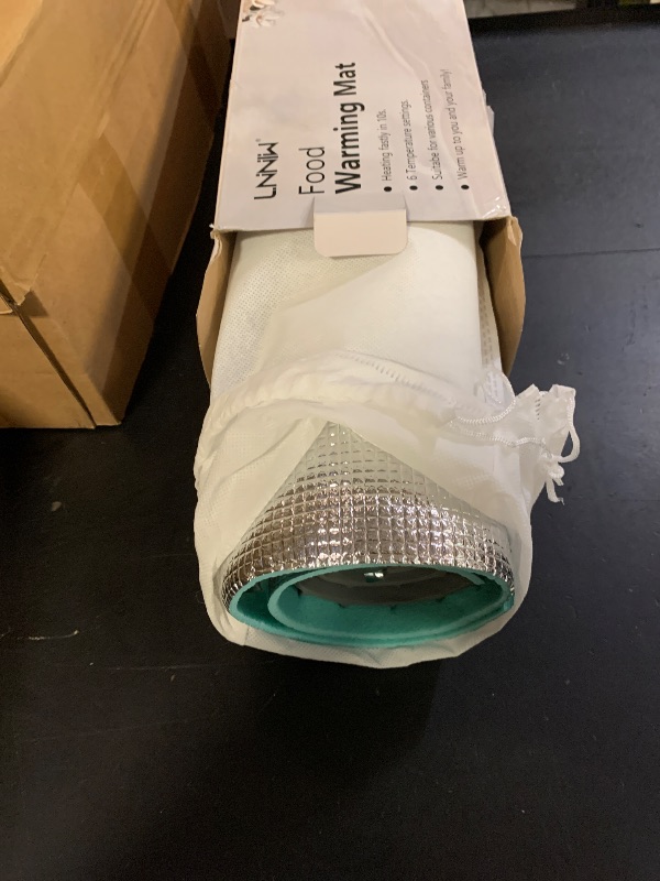 Photo 1 of Food Warming Mat with Heat-Resistant Pad, 26X15 Inch, 6 Temperature & 6 Timer Settings, Child Lock Safety,Food Warmer Chafing Dishes for Buffet,Gatherings,Parties,Everyday Use