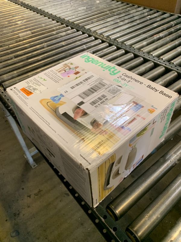 Photo 1 of **INCOMPLETE** Ingenuity Baby Base 2-in-1 Booster Feeding and Floor Seat with Self-Storing Tray