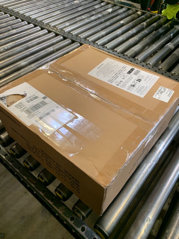 Photo 2 of Amazon Basics 5-Shelf Tower Adjustable Storage Shelving Unit, Black, 16 D x 16 W x 54 H in