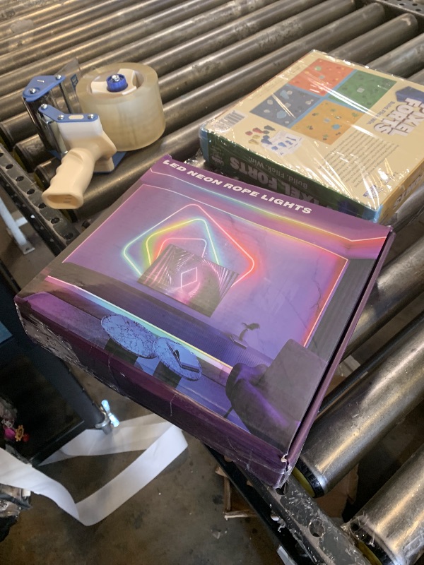 Photo 1 of 100Ft Neon Rope Lights,Flexible Led Rope Lights Control with App/Remote,Multiple Modes Rope Lights,IP65 Outdoor RGB Led Neon Lights Waterproof,Music Sync Gaming Led Neon Light Strip for Bedroom Decor