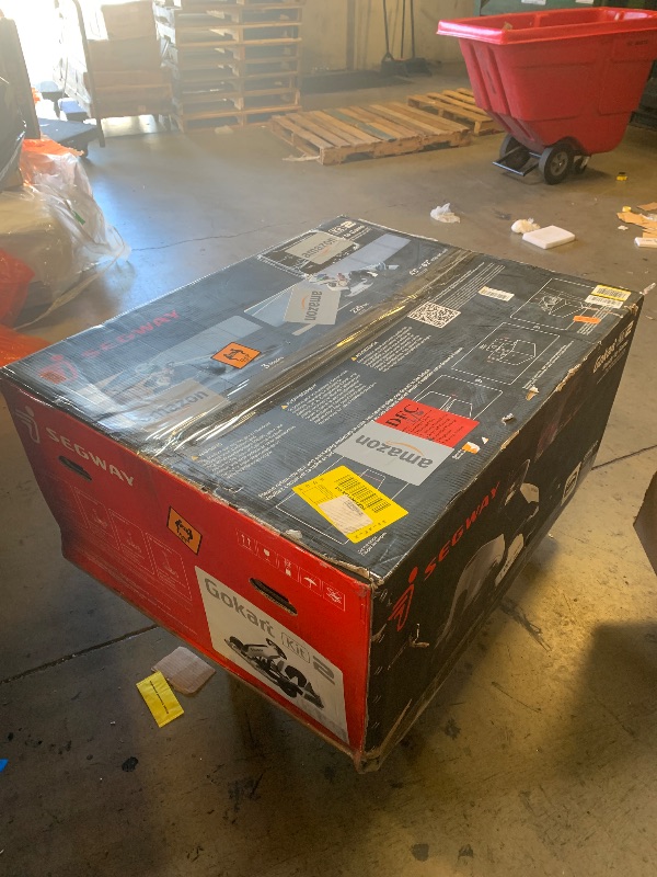 Photo 1 of Segway Gokart Kit2 - Immersive Electric Go-Kart Racing Experience with 360 Haptic Feedback, Auto-Centering Steering, Adjustable Chassis | Compatible with Ninebot S, S2, and S Max (Sold Separately)