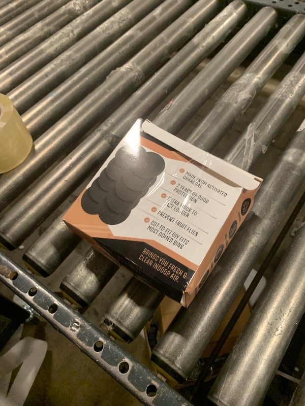 Photo 1 of 10 Pack Charcoal Filters for Kitchen Compost Bin, Compost Filters for Countertop Bin Pail Replacement, Activated Charcoal Home Bucket Refill Sets, Round 6.7 Inch