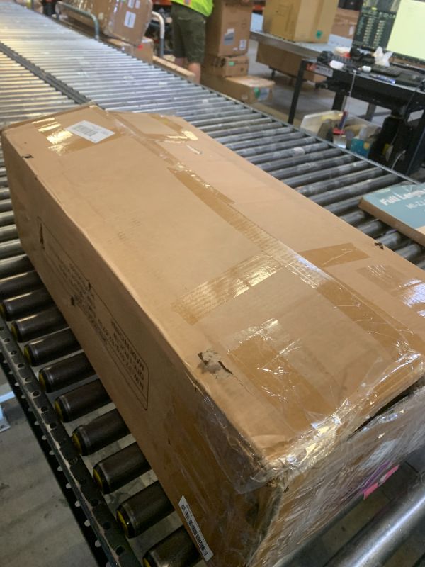 Photo 3 of Tribesigns Set of 2 Sideboard Buffet with Storage, 59" Buffet Sideboard Cabinet with Adjustable Shelves, Accent Storage Cabinet for Living Room, Dark Brown