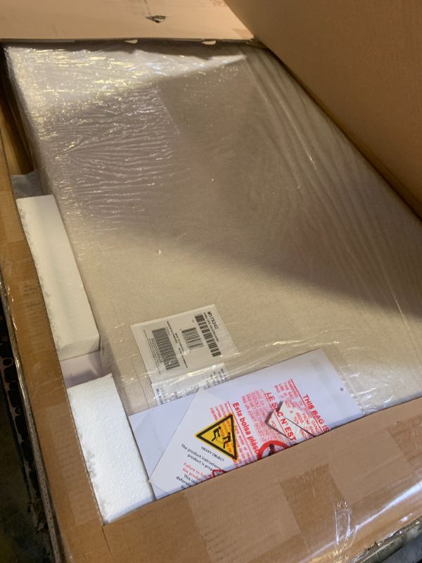 Photo 1 of Nectar Upholstered Headboard - King - Linen - Attachable to Bamboo Bed Frame (Sold Seperately) - Easy Tool Free Set Up - Contemporary and Durable