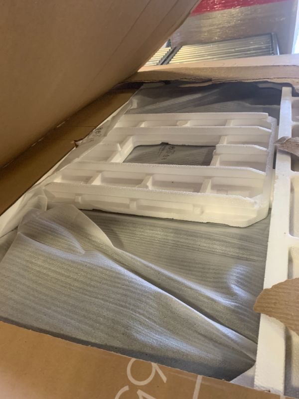 Photo 1 of major damage selling for parts only-------------------------Samsung 65-Inch Class The Frame LS03F 4K QLED Smart TV (2025 Model) Slim Fit Wall Mount, Modern Frame Design, NQ4 AI Gen2 Processor, Art Mode, Artful Picture Quality, Samsung Vision AI, Alexa Bui