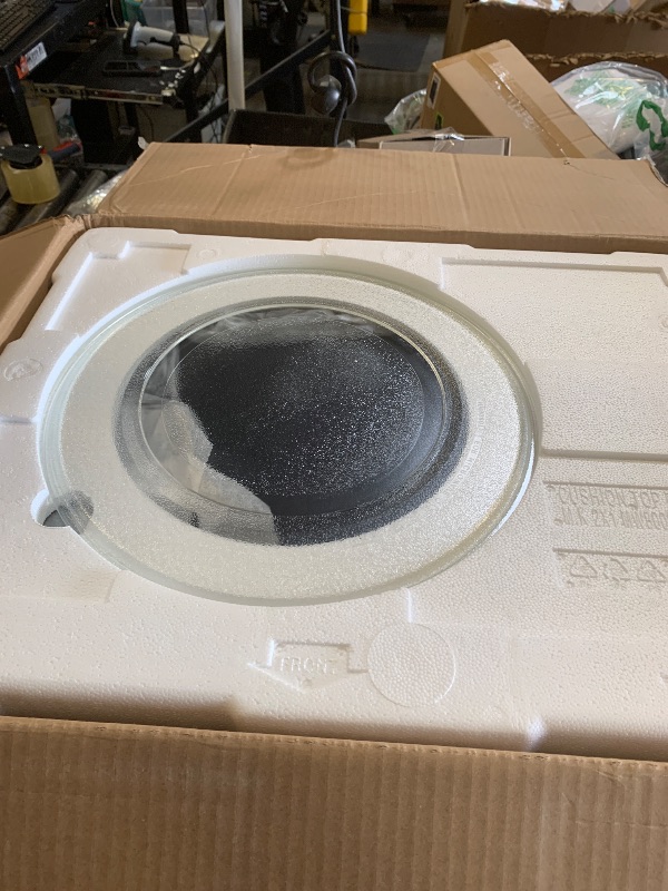 Photo 1 of **INCOMPLETE** SAMSUNG 1.9 cu. ft. Countertop Microwave with Sensor Cooking, Stainless Steel, MS19DG8500SRAA