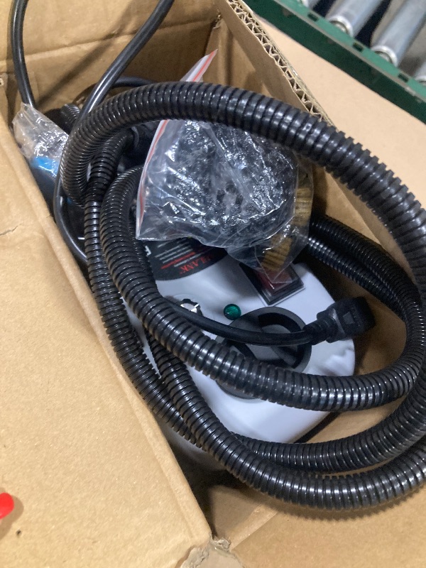 Photo 1 of 2500W Handheld Steam Cleaner,Portable Car Steamer For Auto Detailing,High-Temperature and Pressure Steam Cleaner For Home, Steam Cleaning Machine for Furniture,Kitchen,Grout,Floor,Tile (Gray)