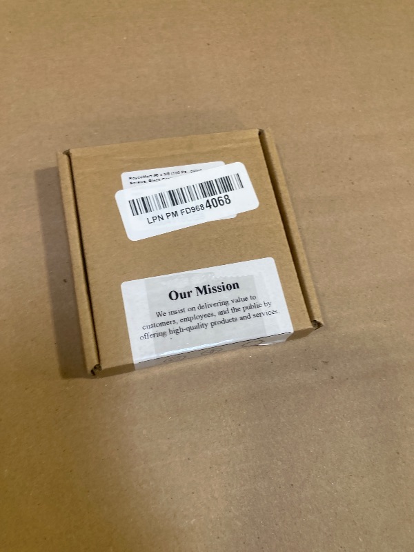 Photo 1 of #6 x 3/8" (100 Pack) Stainless Steel Pan Head Self Tapping Screws, 304 SS (18-8) Black Coated, Phillips Drive Round Head Corrosion Resistant Screws for Wood & Sheet Metal