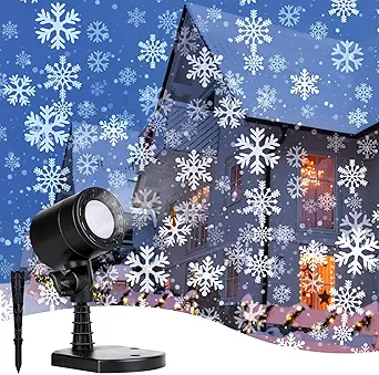 Photo 1 of 3Pack Christmas Snowflake Projector Lights Outdoor