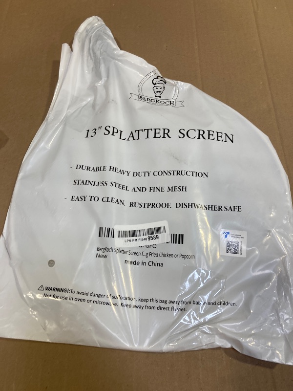 Photo 1 of 13." Splatter Screen