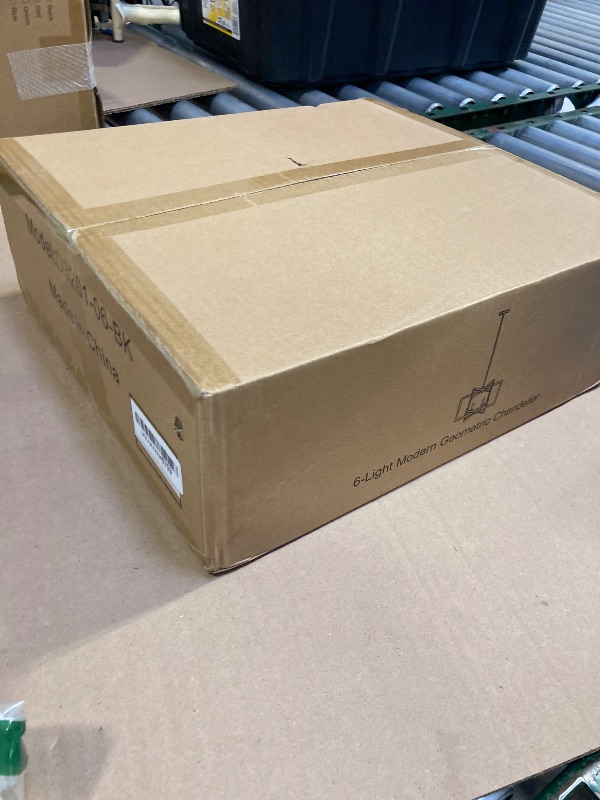 Photo 1 of 6-Light Geometric Chandelier