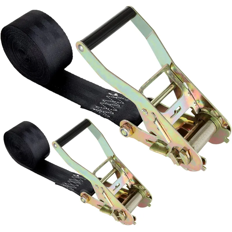 Photo 1 of 2 Pack 2 Inch Endless Ratchet Strap Heavy Duty 20ft Tie Down Straps Ratchet, 8000 LBS Break Strength, Cargo Ratchet Straps for Motorcycles, Truck, Trailers, Kayaks, Car Roof