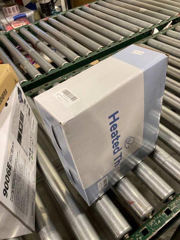 Photo 1 of Heated Blanket Electric Throw, Heating Throw with 8 Fast Heating Levels/8 Hours Auto Off, Red Black Plaid Checkered Sherpa Blanket Warmer for Adults, Washable Blanket Gift for Couch Bed (50x60 inches)