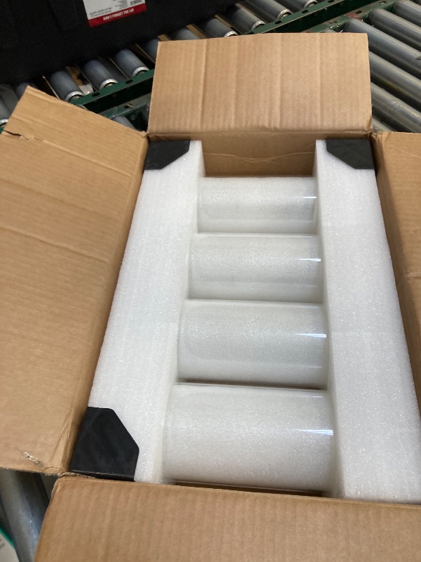 Photo 1 of 16 Pack Clear Glass Cylinder Vases for Centerpieces - Different Sizes Floating Candle Vases Holder -4", 6", 8",10" Hight Perfect for Weddings and Events