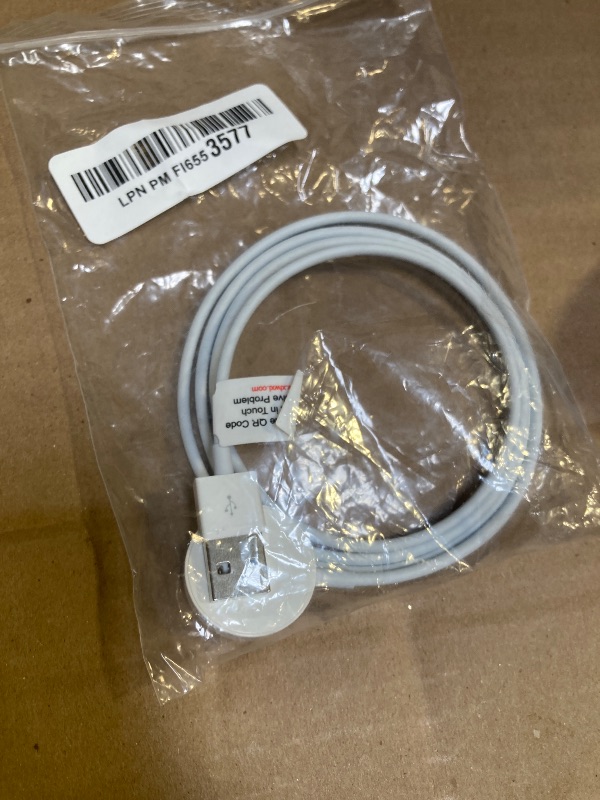 Photo 1 of ???? ???????? for Apple Watch Charger Magnetic Fast Charging Cable [Portable] Magnetic Wireless Charging Compatible with iWatch Series Ultra/SE/11/10/9/8/7/6/5/4/-[3.3FT] White