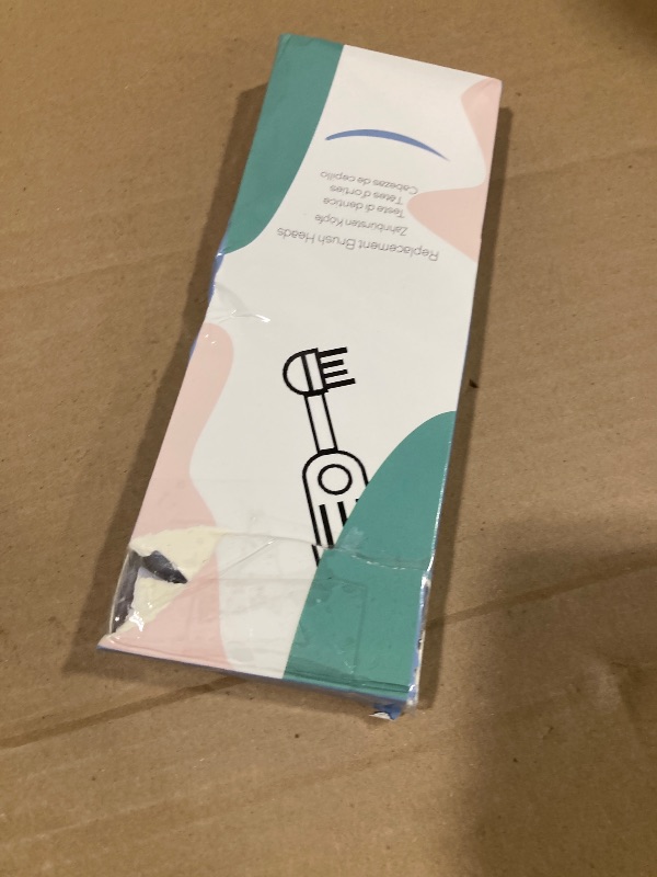 Photo 1 of 10 PCS IO Replacement Heads Compatible with Oral b IO 2/3/4/5/6/7/8/9/10 Series Electric Toothbrush, Brush Heads Refills Compatible with Oral B IO (White)