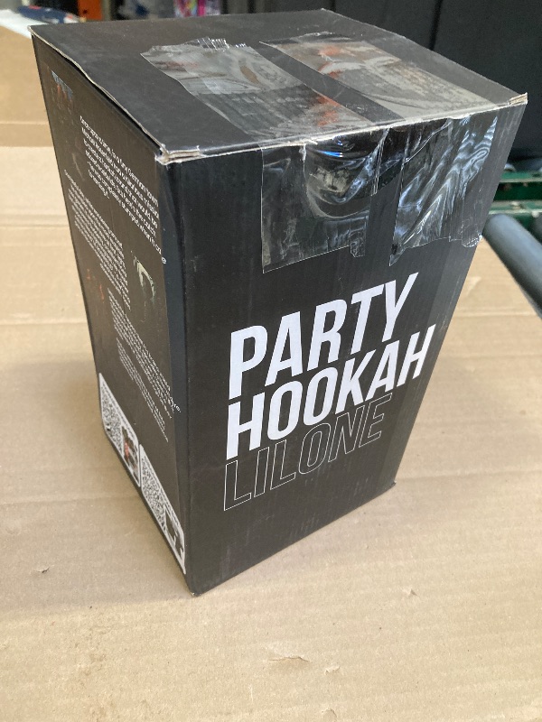 Photo 1 of Portable Hookah set with everything - Black Hookah Set 2 Hose Hookahs – Black Mini Hookah 2 Hose Hooka Set with 50x Foil Sheets, Silicone Bowl 10x Disposable Tips and Sisha Tongs