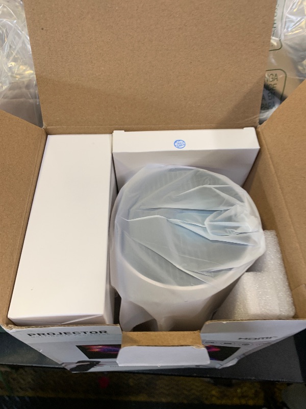 Photo 1 of ?Electric Focus?Mini Projector, Projector 4K 1080P Support, 260 ANSI Lumens Projector with Wifi and Bluetooth, Upgrade Smart Proyector, 5w Speaker, Auto Keystone Correction 35"-130" Screen HY300 Plus