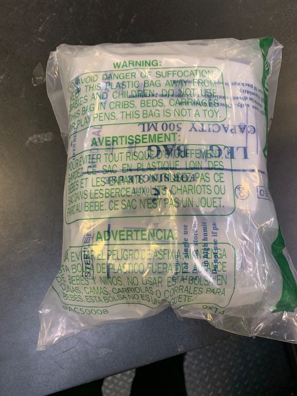 Photo 1 of 10 Pack Catheter Leg Bag Urinary Drainage Bag(500ML)